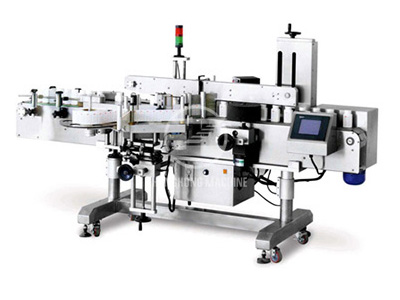 DHT-S200 two sides adhesive sticker labeling machine